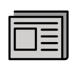 Newspaper SVG Icon